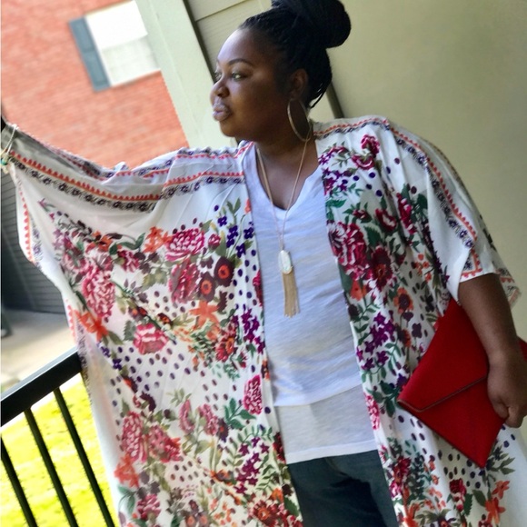 Red/Orange Rebecca Minkoff Envelope Clutch - Picture 6 of 7